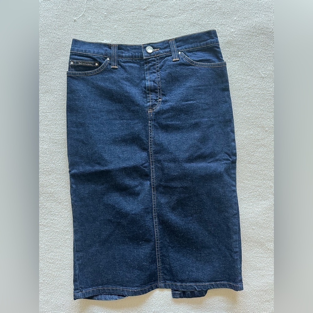 D&G Vintage Y2K Denim Pencil‎ Skirt